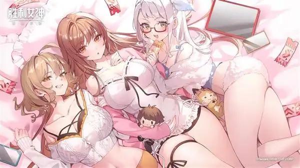 女射击+抖臀神技首日预约破350万瓦力棋牌必玩神作！《胜利女神》美少(图2)